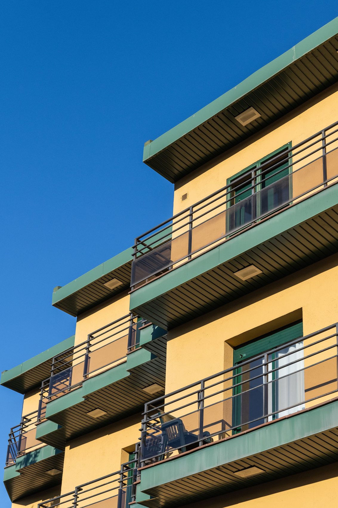Balcones de la fachada